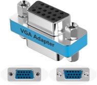 Vention VGA Female to Female Adapter Silvery Metal Type - Cable Connector