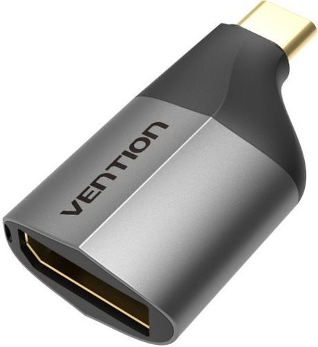 Vention Type-C (USB-C) to DisplayPort (DP) Adapter Gray Metal Type - Redukce - Hlavní obrázek