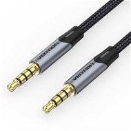 Vention TRRS 3.5MM Male to Male Aux Cable 1.5M Gray - Audio kábel