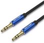 Vention 3.5mm Male to Male Audio Cable 0.5m Blue Aluminum Alloy Type - AUX Cable