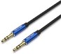 Vention 3.5 mm Male to Male Audio Cable 1m Blue Aluminum Alloy Type - Audio kábel