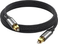 Vention Optical Fiber Toslink Audio Cable Aluminum Alloy Type 1M Gray - AUX Cable