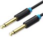 Vention 6,5 mm Jack Male to Male Audio Cable 0,5 m Black - Audio kábel