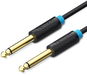 Vention 6,5 mm Jack Male to Male Audio Cable 3 m Black - Audio kábel