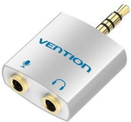 Redukce Vention 3.5mm Jack Male to 2x 3.5mm Female Audio Splitter with Separated Audio and Microphone Port - Redukce