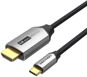 Vention Cotton Braided USB-C to HDMI Cable 2 m Black Aluminum Alloy Type - Video kábel