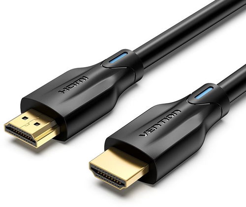 Vention HDMI 2.1 Cable 8K 3m Black Metal Type - Videokábel - Fő fotó