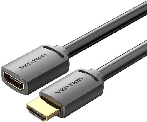 Vention HDMI 2.0 Extension 4K HD Cable PVC Type 1M Black - Videokabel - Hauptbild