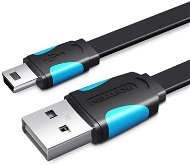 Vention USB2.0 -> miniUSB Cable, 1m, Black - Data Cable