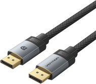 Vention Cotton Braided DP 2.1 Male to Male 16K HD Cable 5M Gray Aluminum Alloy Type - Video Cable