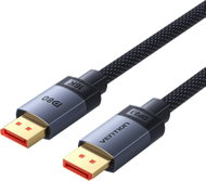 Vention Fabric Braided DP 2.1 Male to Male 80G HD Cable 1.5M Grey Aluminium Alloy Type - Video Cable
