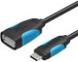 Vention USB3.0 -> Type-C (USB-C) OTG Cable 0,1 m Black - Dátový kábel