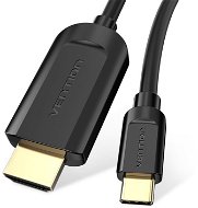 Videokabel Vention Type-C (USB-C) to HDMI Cable 1.5m Black - Video kabel