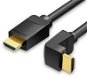 Vention HDMI 2.0 Right Angle Cable 90 Degree, 1.5m, Black - Video Cable