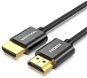 Vention Ultra Thin HDMI 2.0 Cable, 2m, Black, Metal Type - Video Cable