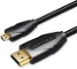 Videokábel Vention Micro HDMI to HDMI Cable 1.5M Black - Video kabel