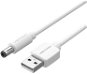 Vention USB to DC 5.5mm Power Cord 1.5M White Tuning Fork Type - Power Cable