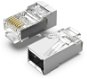 Vention Cat.6 FTP RJ45 Modular Plug Transparent 100 csomag - Csatlakozó