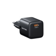 Vention 1-Port USB-C GaN Charger (45W) EU-Plug Black - Wall Charger