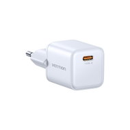 Vention 1-Port USB-C GaN Charger (45W) EU-Plug White - Wall Charger