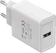 Vention 1-Port USB Wall Quick Charger (18W) White - AC Adapter