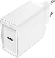 AC Adapter Vention 1-port USB-C Wall Charger (20W) White - Nabíječka do sítě