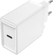 Vention 1-port USB-C Wall Charger (30W) White - Töltő adapter