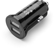 Vention Smart 2-Port USB Car Charger 17W (2x 2.4A) Black Mini Style - Car Charger
