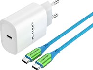 Vention & Alza Charging Kit (20W USB-C + Type-C PD Cable 1m) Collaboration Type - Netzladegerät