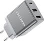 Vention USB-C + USB-A + HDMI GaN Laptop + Nintendo Switch Dock (60W / 5W / 4K@60Hz) Gray - Töltő adapter