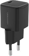 Vention Ultramini 1-Port USB-C Wall Charger (20W) EU-Plug Black - Töltő adapter