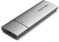 Vention M.2 NVMe SSD Enclosure (USB 3.1 Gen 2-C) Gray Aluminum Alloy Type - Külső merevlemez ház