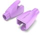 Vention RJ45 Strain Relief Boots Purple PVC Type 100 Pack - Connector Cover