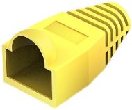 Vention RJ45 Strain Relief Boots Yellow PVC Style 100 Pack - Connector Cover