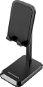 Vention Height Adjustable Desktop Cell Phone Stand Black Aluminum Alloy Type - Handyhalterung