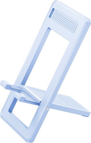 Vention Portable Phone Stand for Desk Blue Plastic Type - Phone holder - Main image