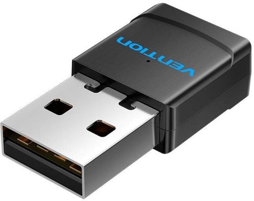 Vention USB WLAN Adapter 2.4G Black - WLAN USB-Stick - Hauptbild