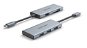 Vention USB-C to HDMI/3× USB 3.0/SD/TF Docking Station Aluminum Alloy Type 0.15M Gray - Replikátor portov