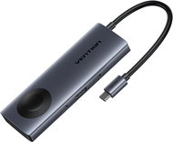 Vention 6-in-1 USB-C Wireless Chraging Docking Station - Docking Station