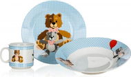 BANQUET Children's 3 Piece Set Bears BLUE A12153 - Children's Dining Set