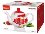 BANQUET RED POPPY A00839 - Teapot