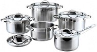BANQUET Set of 10 stainless steel dishes ELLIZE A03058 - Cookware Set
