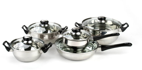 APETIT Topf-Set 10 Teile A03051 - Kochgeschirrset - Hauptbild
