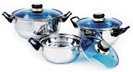 BANQUET Set of stainless steel CELESTE 6pcs A00480 - Cookware Set