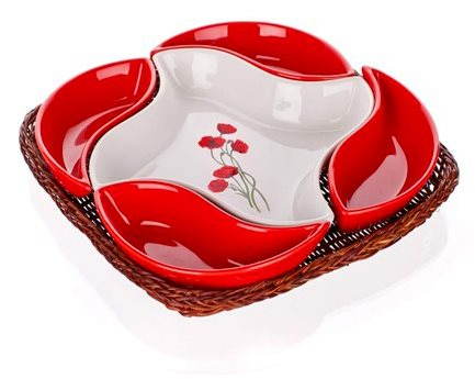 BANQUET RED POPPY 28 cm A00830 - Bowl Set - Main image