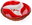 RED POPPY 23cm A00831