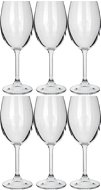 BANQUET Set of 6 glasses Leona Crystal white wine 230ml A11304 - White Wine Glass