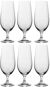 BANQUET Beer glasses 6pcs Leona Crystal 370ml A11306 - Glass