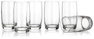 BANQUET Set of 6 glasses 380ml Leona Crystal Long A11298 - Glass