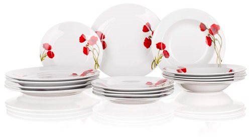 BANQUET étkező szett 18 db POPPY A02565